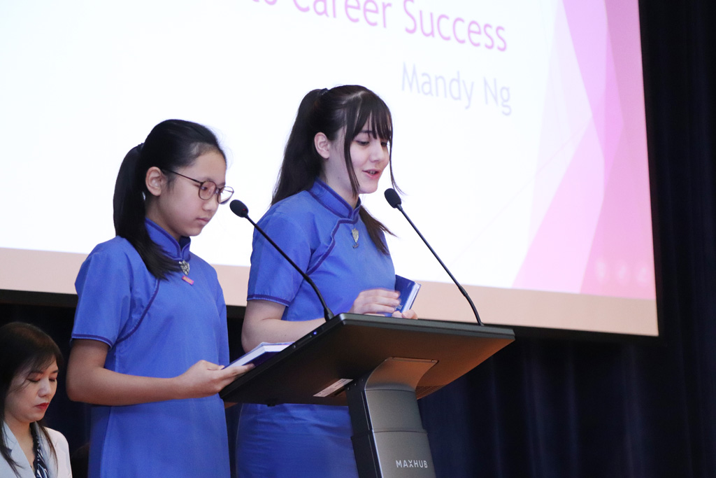 Talk by Ms Mandy Ng | Ying Wa Girls' School
