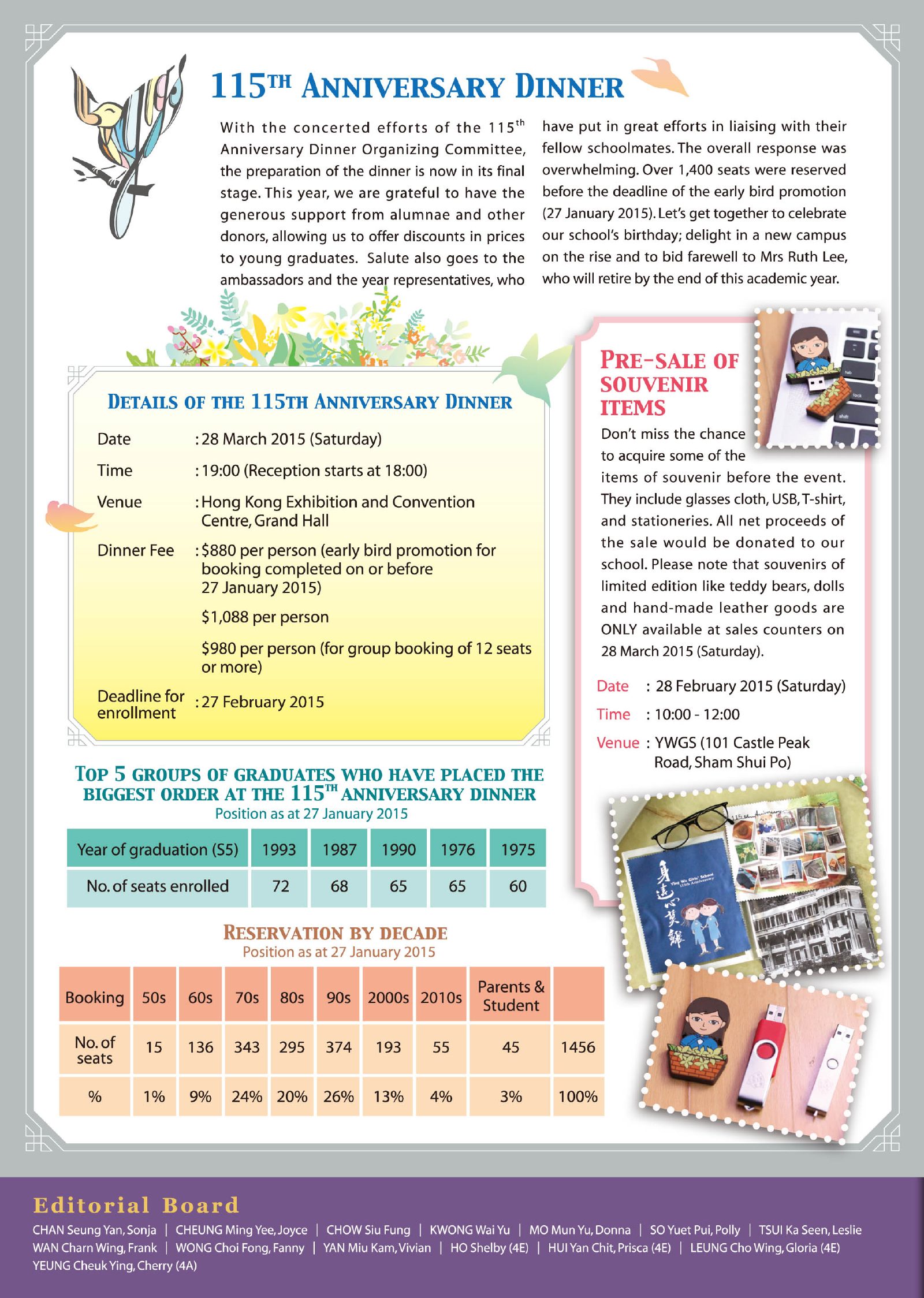 Alumnae Newsletter · February 2015, page 5